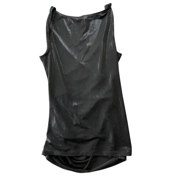 Vintage Women's Black Snake Boho Coachella Top Shirt Express M - Picture 3 of 4